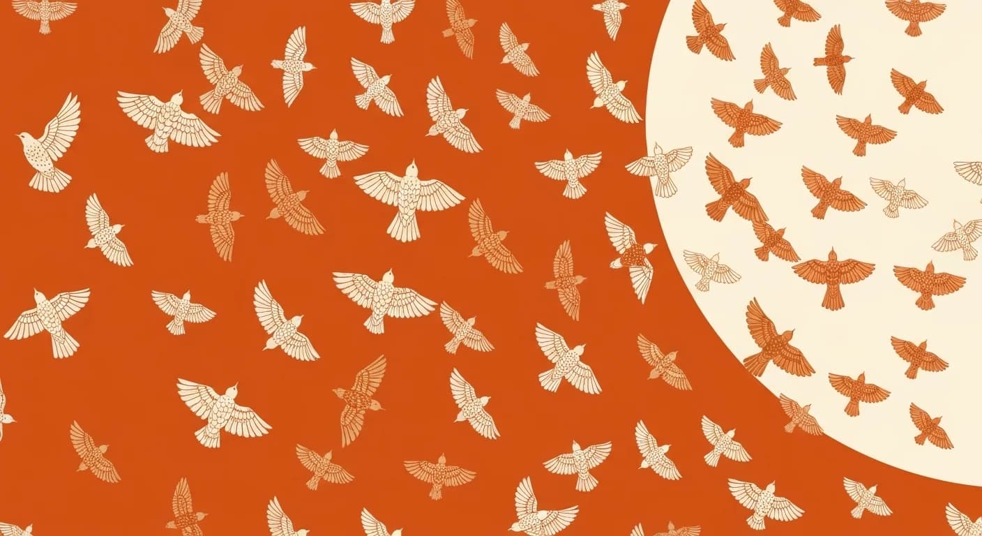 Dagli storni: intelligenza collettiva e risposta distribuita al rischio